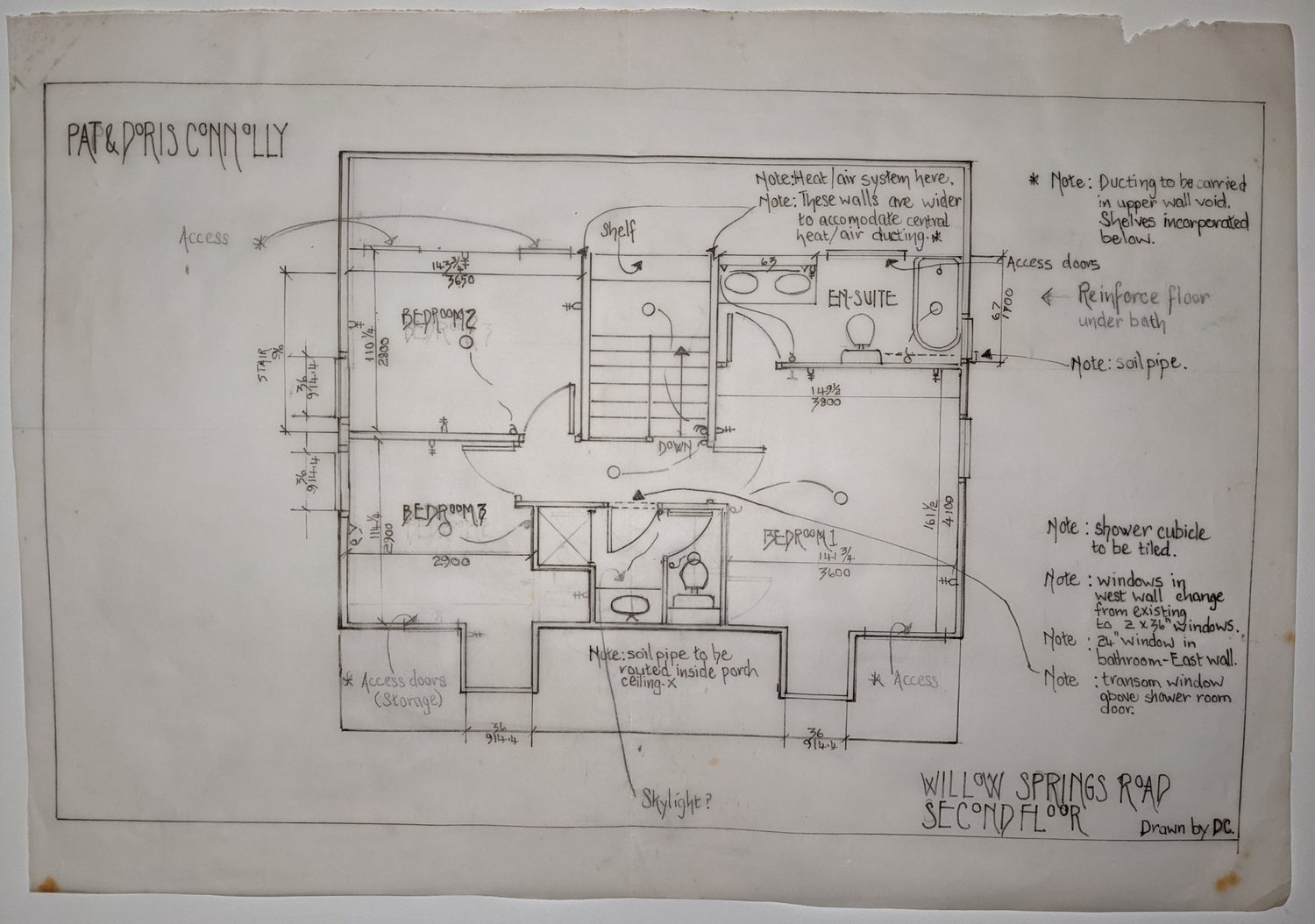 Blueprint - by Doris Connolly aprox 1997/1998