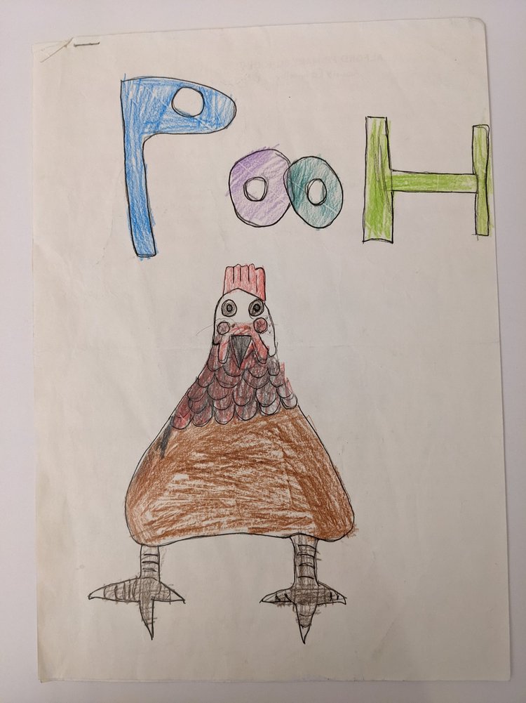 Chicken t-shirt artwork